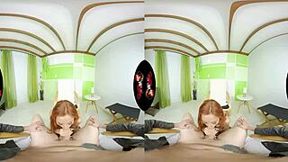 Super tight Latina Veronica Leal banged in VR POV.