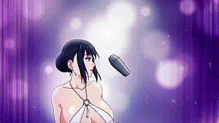 naughty milf bent over for uncensored assfucking with creampie finish. her big tits bounce with every thrust.