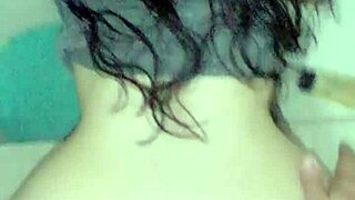 Creampie with my wife in doggystyle position.