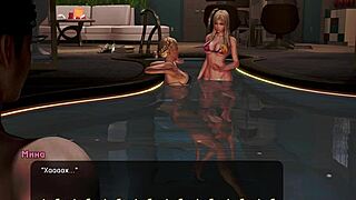 Beautiful women in sexy costumes seduce in this Hentai game