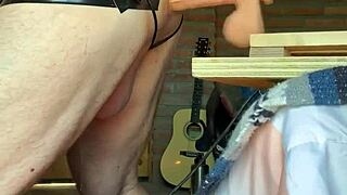 Gay sissy polar bear takes it hard from behind, moaning loudly.