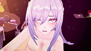 Jingliu engages in passionate anime hentai sex scenes 😍