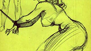 Look at this vintage erotic illustration, it's quite something