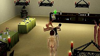 Sims4 porn with a horny screwdriver