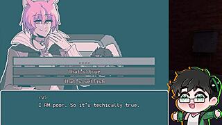 Twink romance in a BL game