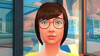 The sims 4 episode 1 features a couple in intense passionate sex.