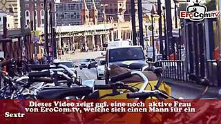 Did you see that funny sex meeting with the German slut and user?