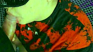 Caught My Stepdad Watching Me, BBW Gives Blowjob and Gets Cum Load from Him