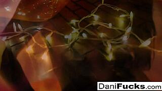 Dani Daniels in a solo performance, tight and wet pussy play