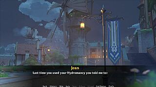 Klee prank adventure part 1 with fingering and bondage in anime