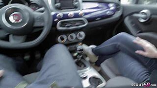 German Teen From Berlin Fucks And Sucks Cocks Everywhere!