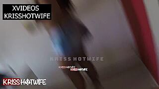 Old Wife in See-Through Lingerie Welcomes Delivery Guy with Big Ass Fetish