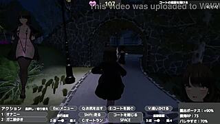 Sereka Exposes Herself in Naked Coat Outdoors