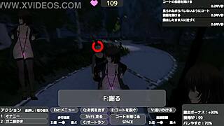Outdoor anime game with Selena in 2024