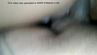 Eighteen-year-old brunette sits on her boyfriend's cock.