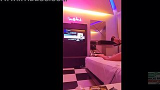 Latina hotwife karlita rides cock while husband watches in chair