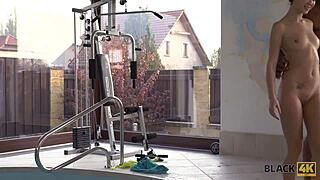 Man, this bored teen loves banging a strong black guy!