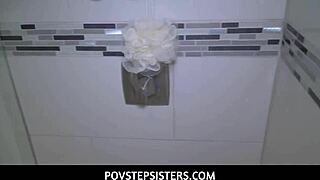 stepsisters valentina and arietta caught fucking, join stepbrother for threesome