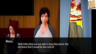 My new family episode 112 with teen 18+ characters in 3d animation