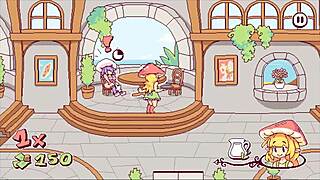 futanari di funghi futa hentai game episode 1 serves shemale cum as special sauce in the restaurant