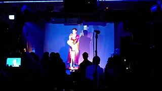 Watch this public milk pumping show