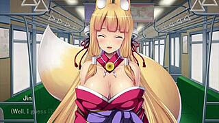 Ejaculation time play with fox girl ep1 morning blowjob.