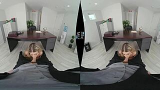 Kayla Kayden Celebrates Corner Office Anniversary in Lingerie