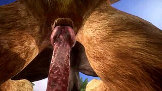 Does the Minotaur Fuck the Lion and Cum in His Mouth?