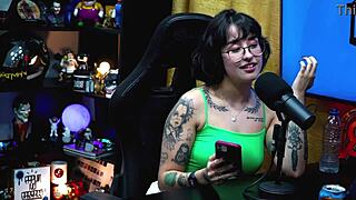 Martina oliveira avalia o pauzão do ruan ela ficou com tesão vendo podcast pópum no barraco completo no sheer