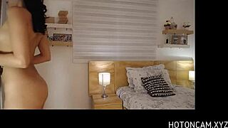 hot busty asian teen 18+ masturbates on webcam