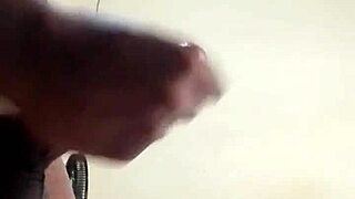 check out how i left my boyfriend's monster cock after playing 😏