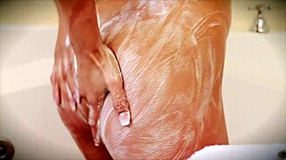 Nicole Vice drives me wild with golden shower play and intense bathroom masturbation