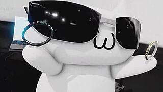 Return to lewd futanari with big tits and ass