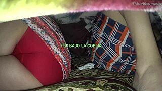 While the husband works, does the neighbor attend to his wife?