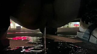 Blonde Couple Caught In Public Ass Licking And Oral