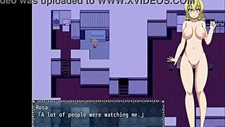 Losing Race Blonde Flashes Big Tits To Guy On Street Part 2