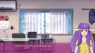 Sexy ninja maid serves master in ninnin days part 4