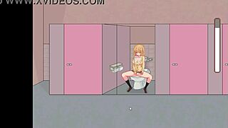 College lady in bt life hentai game engages in erotic sex with multiple men, including detailed scenes of penetration and climax.