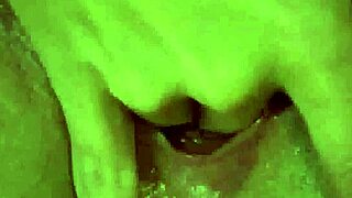 I love watching this close up pussy masturbation with stockings