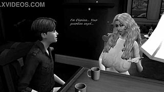 damn, sims 4 christmas parody fuckin' is wild!