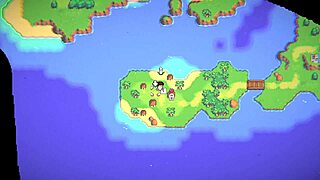 elf slut pounded by big black cock in hentai game