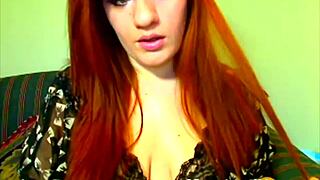 Redhead Big Booty Pawg Twerks And Masturbates In Panties For Cum!