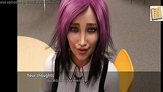 Emiko shows off her big tits and ass.