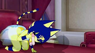 ankha rides nice cock in bedroom 😘