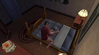 i watched dylan and jess sigworth in a 3d cartoon anime game having a night