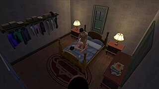 i watched dylan and jess sigworth in a 3d cartoon anime game having a night