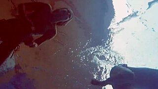 marusia and melisa darkova dive into underwater lesbian play