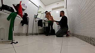 I dressed as Jade from Mortal Kombat and had sex in the bathroom on Halloween