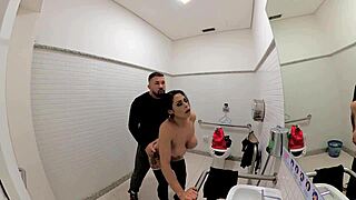 I dressed as Jade from Mortal Kombat and had sex in the bathroom on Halloween