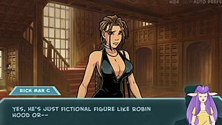 i'm star chanel, getting lara from behind in humiliation